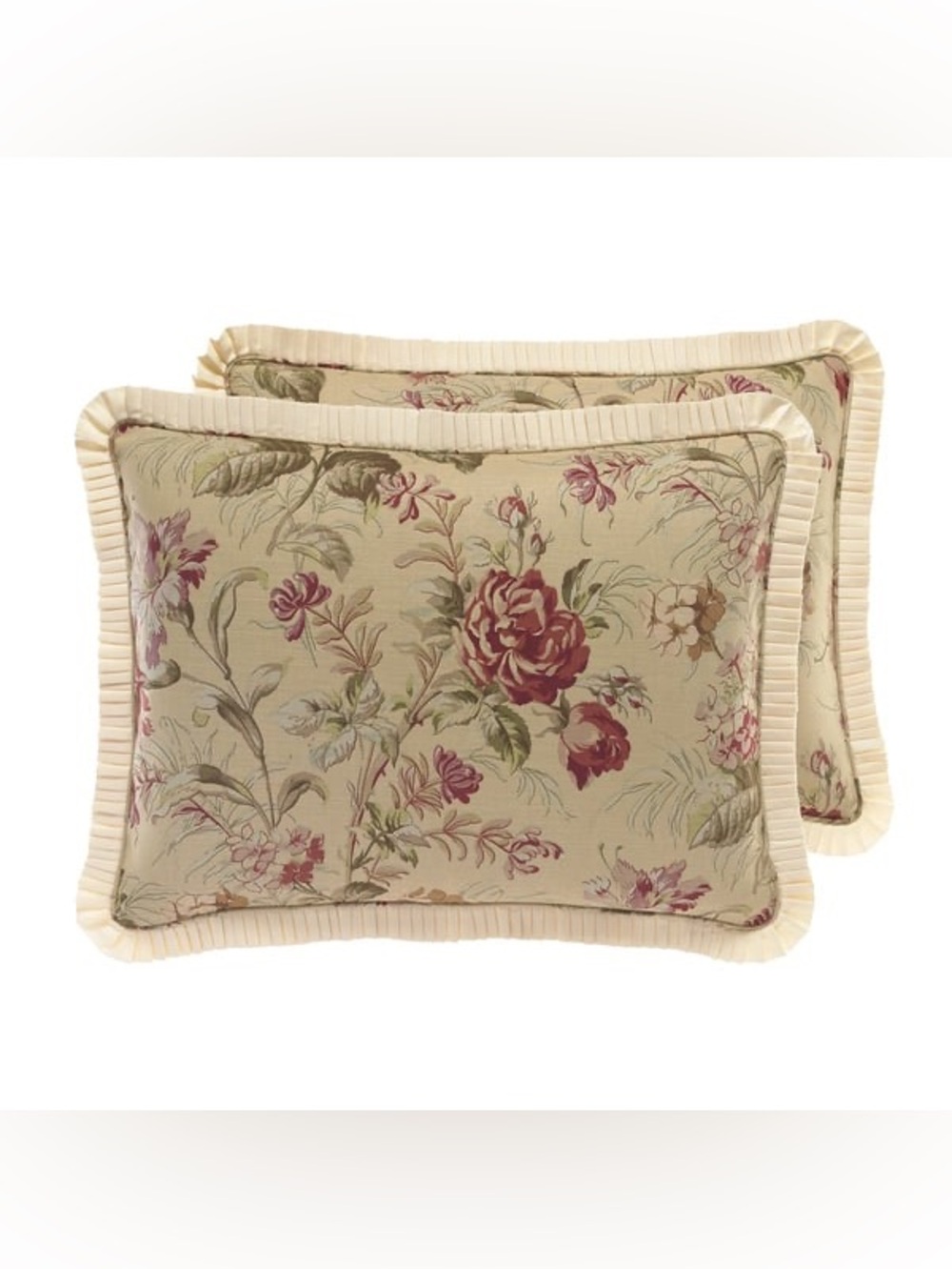 Croscill Cottage Rose 1/ King Pillow Case